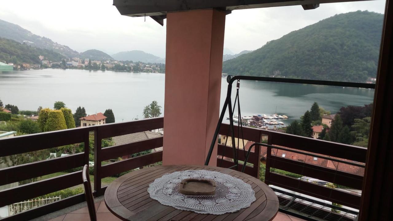 Villa Panoramica Lavena Ponte Tresa Ngoại thất bức ảnh