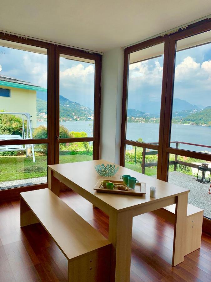 Villa Panoramica Lavena Ponte Tresa Ngoại thất bức ảnh