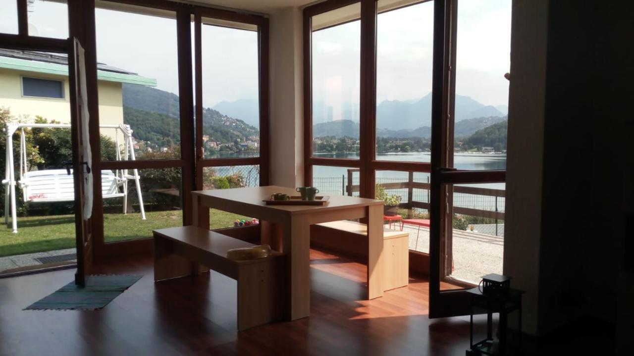 Villa Panoramica Lavena Ponte Tresa Ngoại thất bức ảnh