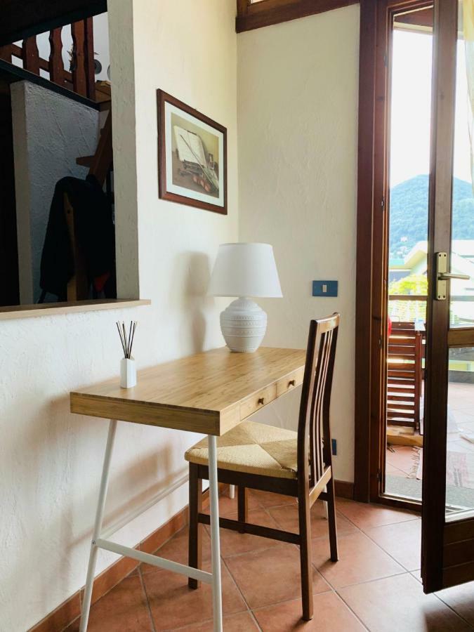 Villa Panoramica Lavena Ponte Tresa Ngoại thất bức ảnh